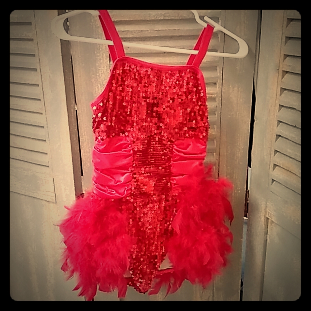Weissman LC Big Finish Sequin Feathers Jazz Tap